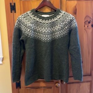 Tabitha Webb Wool blend Fair Isle Sweater